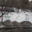 В Челябинске снег с дороги свалили на детскую площадку - Chelyabinsk Today
