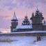 Зимний пейзаж. Картина Игоря Белковского. - Lentachel.Ru