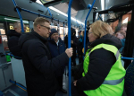 В Челябинске на популярный маршрут вывели 9 новых автобусов-гармошек