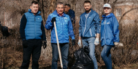 В Коркинском округе прошел первый массовый субботник в этом году - Единая Россия