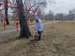 В Тракторозаводском районе проходит акция «Эстафета чистоты»