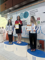 Софья Стрелец– чемпионка России по подводному спорту