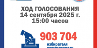 ХОД ГОЛОСОВАНИЯ НА 15:00 - Избирательная комиссия