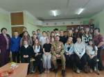 Ветераны спецоперации проводят патриотические встречи с подрастающим поколением