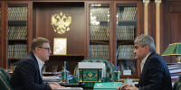 Алексей Текслер провел рабочую встречу с председателем партии «Новые люди» Алексеем Нечаевым - Губернатор Челябинской области