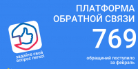 769 обращений поступило в региональный минобр через Платформу обратной связи в феврале - Министерство образования