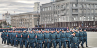 На площади Революции успешно прошла тренировка парада в честь Дня Победы - Министерство общественной безопасности