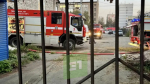 На Теплотехе горит автосервис