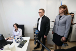 Поликлиника построена в рамках региональной программы «Модернизация первичного звена здравоохранения» национального проекта «Продолжительная и активная жизнь».